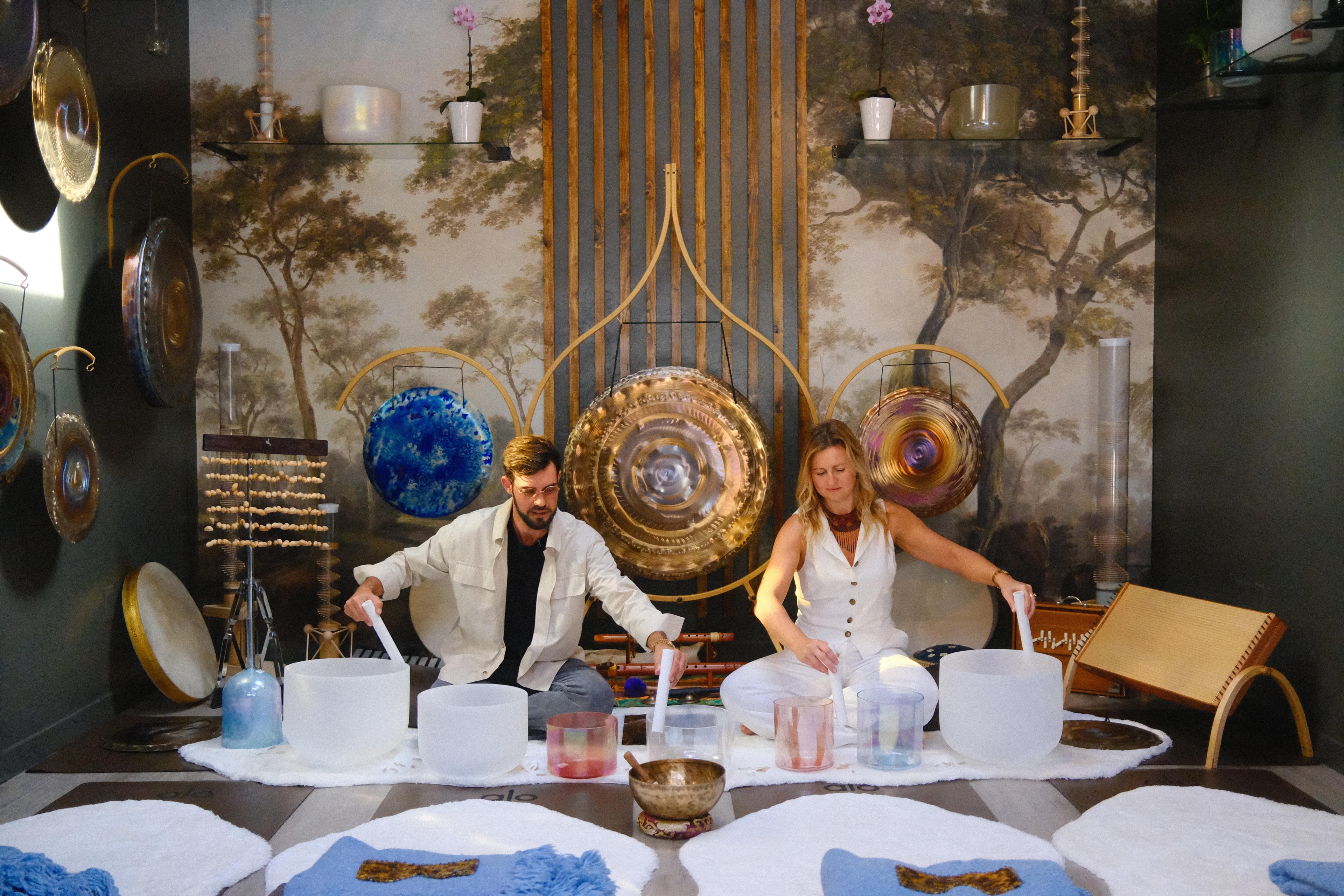 Sound healing session with crystal bowls - Sound Garden Mill Valley